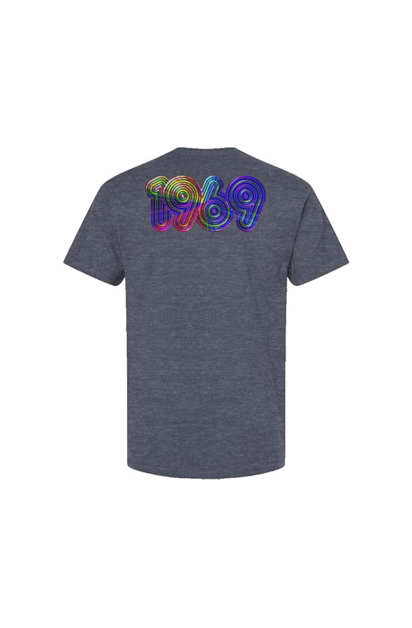 Unisex Jersey Tee Color Flash Logo 1969